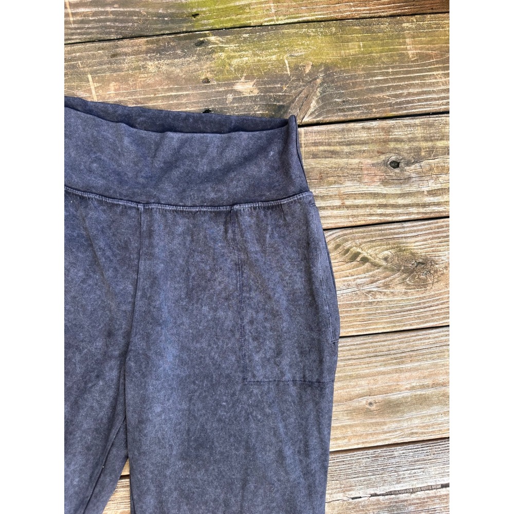 Athleta Mineral Wash Joggers Womens Large Gray High Rise Lounge Pants Pockets - Picture 2 of 4